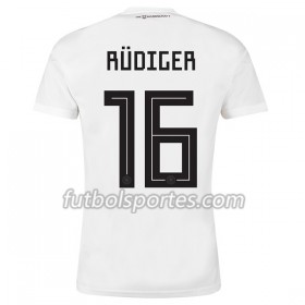 Camisetas Alemania Rudiger 16 Primera Equipacion Mundial 2018